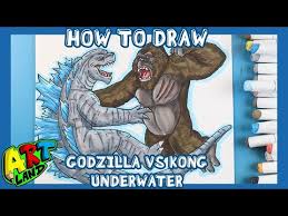 Eiza gonzález, millie bobby brown, alexander skarsgård vb. How To Draw Godzilla Vs Kong Underwater How To Draw Godzilla à¸‚ à¸²à¸§à¸­ à¸•à¸ªà¸²à¸«à¸à¸£à¸£à¸¡à¹€à¸„à¸£ à¸­à¸‡à¸«à¸™ à¸‡