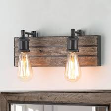Downward wall sconce glass sconces,large modern wall sconces media room sconces,8 light vanity fixture wall light fixtures with cord. Carbon Loft Rustic 2 Lights Wall Sconces Adjustable Wood Bathroom Vanity Light W14 2 H 5 8 E 5 1 On Sale Overstock 28738843