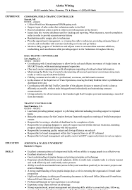 Traffic Controller Resume Samples Velvet Jobs