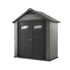 Walmart.com has been visited by 1m+ users in the past month Craftsman 17199516 7 5 X 4 Wood Plastic Composite Storage Building