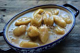 5 pieces screwpine leaves (if available). Pengat Pisang Nipah Yang Sedap Azie Kitchen