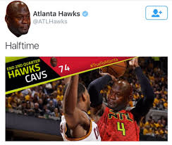 Explore more like atlanta hawks fans meme. Hawks Twitter Uses Jordan Cry Face As Avi During Blow Out Blacksportsonline
