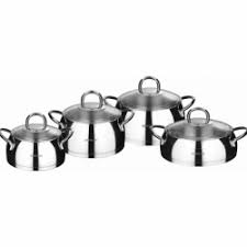 Paslanmaz çelik gövde ile uzun ömürlü ve sağlıklı kullanım. Emsan Aragon 8 Parca Paslanmaz Celik Tencere Seti Emsan