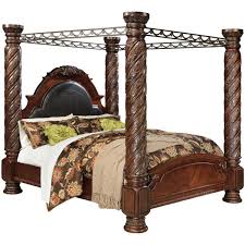 The large arched headboard features tiered edge moulding, a. North Shore King Size Bed B553 Kbed Ashley Furniture Afw Com