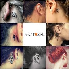 Es kommt in verschiedenen stile. 1001 Ideen Und Bilder Zum Thema Tattoo Hinterm Ohr