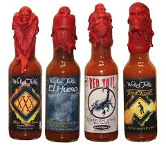 Hot Sauce Gift Set Hottest Ghost Pepper Scorpion Wax Sealed Etsy Hot Sauce Ghost Peppers Hot Sauce Packaging