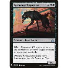 Другие видео об этой игре. Magic The Gathering Ravenous Chupacabra Magic Madhouse