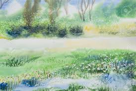 Maybe you would like to learn more about one of these? Beautiful Meadow Flower Field Watercolor Painting Stock Photo Picture And Royalty Free Image Image 63983360
