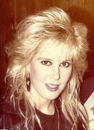 Johnny and Dee Dee Ramone with Lita Ford and Vicki Blue of the Runaways.  Photo by Lindell Tate.