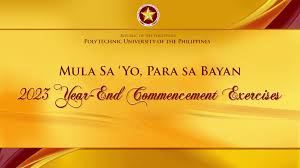 2023 PUP Year-end Commencement Exercises (Cluster 1)