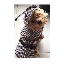 Sherlock Hound Costume For Smaller Dogs Brown Detective Outfit Size 6 Closeout
