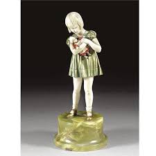 A selection of art deco figurines that exemplify the era's style will go under the hammer in surrey next month with interest expected from collectors. Sold Price Girl With Doll A Rare Art Deco Figure By Ferdinand Preiss Circa 1930 Girl With Doll A Rare Art Deco Figure By Ferdinand Preiss May 4 0107 12 00 Pm West