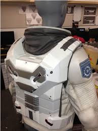 Interstellar movie space astronaut suit modeled in high precision. Interstellar Scps