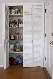 Kitchen pantry doors kitchen pantry design kitchen pantries kitchen ideas kitchen small pantry room diy kitchen kitchen storage pantry cabinets. Replacing Our Bi Fold Pantry Doors Demo Fun And A Before After Erin Spain