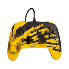 Powera's new nintendo switch wireless pro controllers are a little cheaper than the official pro controller subscribe to austin. Pokemon Enhanced Wired Controller For Nintendo Switch Pikachu Lightning Powera