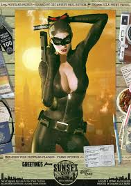 Catwoman Anne Hathaway Sexy TDKR sunset City DC Superhero Gotham Girls  Comic Art Print Signed by CGI Artist Paul Sutton - Etsy Australia