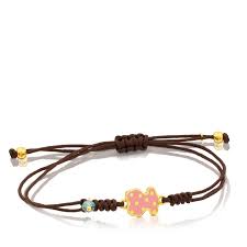 Vermeil Erma Bracelet Tous Jewelry Leather Jewelry Bracelets