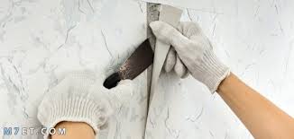 طريقة تركيب ورق الجدران