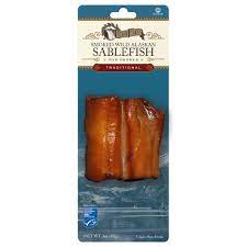 This hot smoked salmon is fully cooked and ready to eat. Smoked Sablefish Wild Alaska Salmon Seafood
