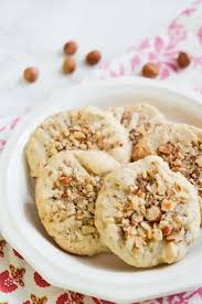 Round cutter and place 1 in. German Hazelnut Cookies International Desserts Blog