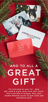 Have you received an american eagle gift card? American Eagle Gift Cards For Everyone On Your List Milled
