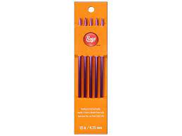 I am so excited to start on my project; Boye Double Point Knitting Needles Aluminum 7 In Size 6 Createforless