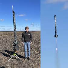 🚀 Meet Nate Orlowski! 🚀 Nate has been a core part of our rocketry club,  making contributions to structures and our payload that have helped our  team build our competition rockets. Whether