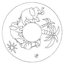 Mandalas für kinder und erwachsene zum ausdrucken und ausmalen. Kids N Fun De 57 Ausmalbilder Von Mandala Tiere