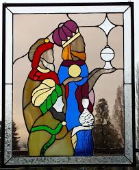 Three Wise Men Stained Glass Stained Glass Christmas Stained Glass Angel Stained Glass Projects