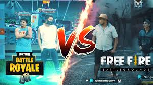 Esto es un reflejo de que el éxito de estos dos videojuegos battle royale es incalculable. Free Fire Vs Fortnite 2 Vida Real Youtube