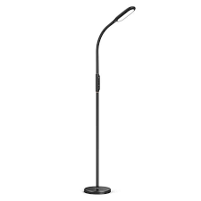 Taotronics Dimmable Led Floor Lamp 5 Brightness Levels 3 Colors 1800 Lumens Flexible Gooseneck Reading Reading Lamp Floor Led Floor Lamp Lamps Living Room