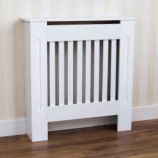 White radiator cover cabinet small large modern mdf slat wood grill furniture. Vida Designs Chelsea Radiator Cover Modern Slatted Grill Slats White Painted Mdf Cabinet Small Amazon Co Uk Home Kitchen