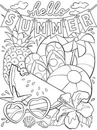 Each picture in the colorme coloring game has been carefully chosen by our designers team so everyone. 25 Beautifully Illustarted Free Summer Coloring Pages For Kids