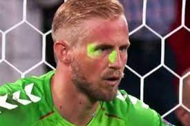 Cctv everywhere so the idiot who shone a laser pen at casper schmeichel during the penalty should be pictured, identified, prosecuted, jailed, shamed and banned from football for life. Bjsggik1zk9owm
