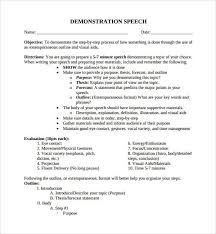 Thesis Statement Examples For Speeches Thesis Statement Examples Demonstration Speech Speech Outline