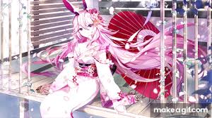 Available 221 hight quality live wallpapers, hd animated wallpapers. Yae Sakura Wallpaper Engine On Make A Gif