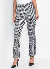 Calça Xadrez Feminina Preta E Branca Calca Xadrez Alfaiataria Preta Bonprix Em 2020 Calca Xadrez Look Profissional Casual Moda