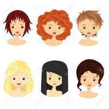 Последние твиты от two types of girls (@twotypesofgirls). Set Of Images Of Girls With Different Types Of Hairstyles And Royalty Free Cliparts Vectors And Stock Illustration Image 41149673
