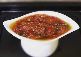 Resep Sambel Terasi Bangka Pedas Gurih Oleh Rainyredholic Recipe Resep Resep Masakan Indonesia Makanan