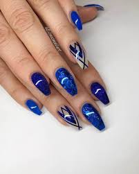 50+ elegant baby blue nail designs. 50 Stunning Blue Nail Designs For A Bold And Beautiful Look In 2021