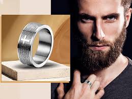 Anello Religioso Acciaio Anello Preghiera In Acciaio Inossidabile