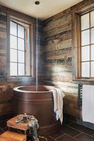 This post may contain affiliate links, meaning, if you click through and make a purchase we may earn a commission. East Tennessee Modern Rustic Rustikal Badezimmer Sonstige Von Samsel Architects
