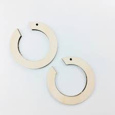 Open Round Earring Blanks Diy Wood Earring Blanks Diy Craft Etsy In 2020 Diy Crafts Earrings Wood Diy Wood Earrings