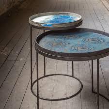 High Round Tray Table Set In 2019 Table Round Tray Table Settings