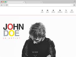 It's ready to present yourself with a folded version or landscape one. Free One Page Portfolio Website Bootstrap Template Johndoe