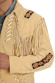 Geronimo Fringe Leather Jacket Sheplers Fringe Leather Jacket Native American Clothing Leather Coat Jacket