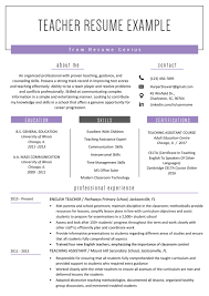 Teachers change the world with their work. Free Teacher Cv Resume Template With Clean And Simple Look