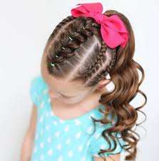 Coiffure Pour Petite Fille Idees Coiffure Facile Tresses Girl Hairstyles Little Girl Hairstyles Kids Hairstyles