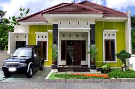 Warna Cat Depan Rumah Yang Bagus Rumah Hijau Home Fashion Rumah Indah