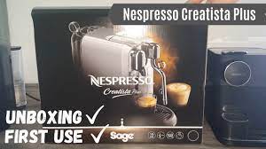 Why nespresso, yes, because after reading thousands of customer reviews. Nespresso Creatista Plus Unboxing And First Use How To Use This Coffee Machine For The First Time Youtube